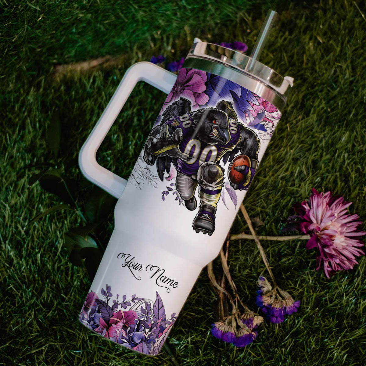 Baltimore Ravens NFL Custom Stanley Cup 40 oz 30 oz Tumbler With HandleTVC2301808 - Image 6