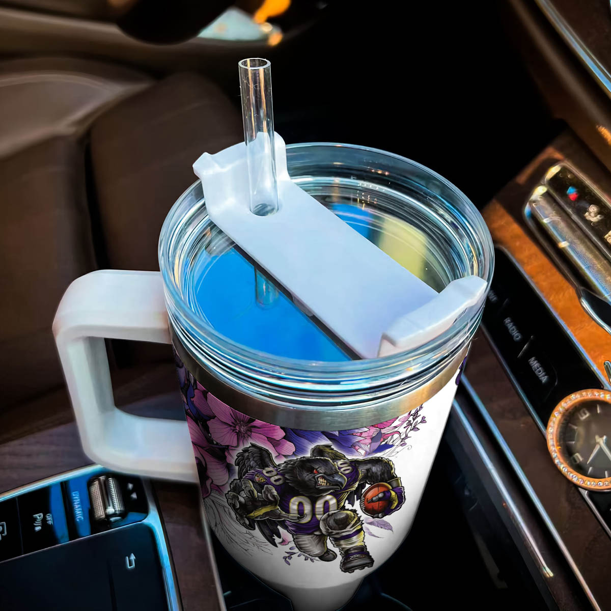 Baltimore Ravens NFL Custom Stanley Cup 40 oz 30 oz Tumbler With HandleTVC2301808 - Image 4