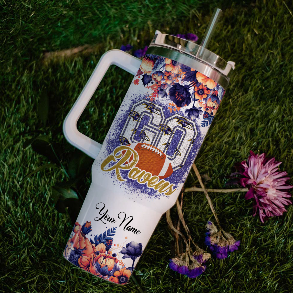 Baltimore Ravens NFL Custom Stanley Cup 40 oz 30 oz Tumbler With HandleTVC2301815 - Image 7