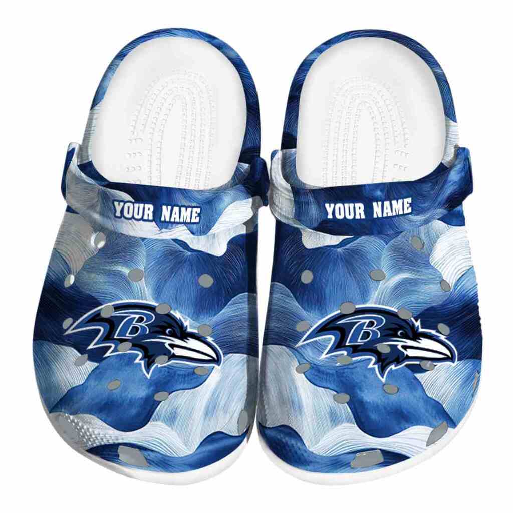 Baltimore Ravens Ocean Waves ClogTVC1801942