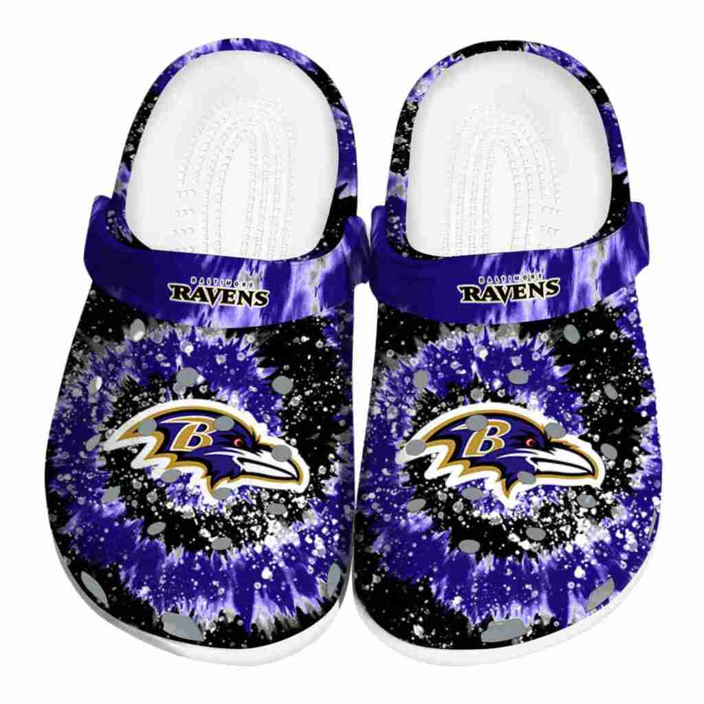 Baltimore Ravens Radiant Burst Effect ClogTVC1801982