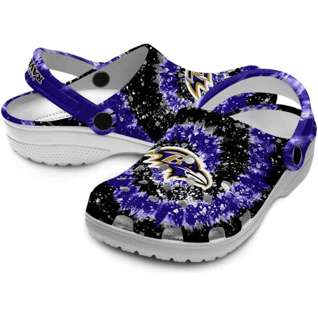 Baltimore Ravens Radiant Burst Effect ClogTVC1801982 - Image 3