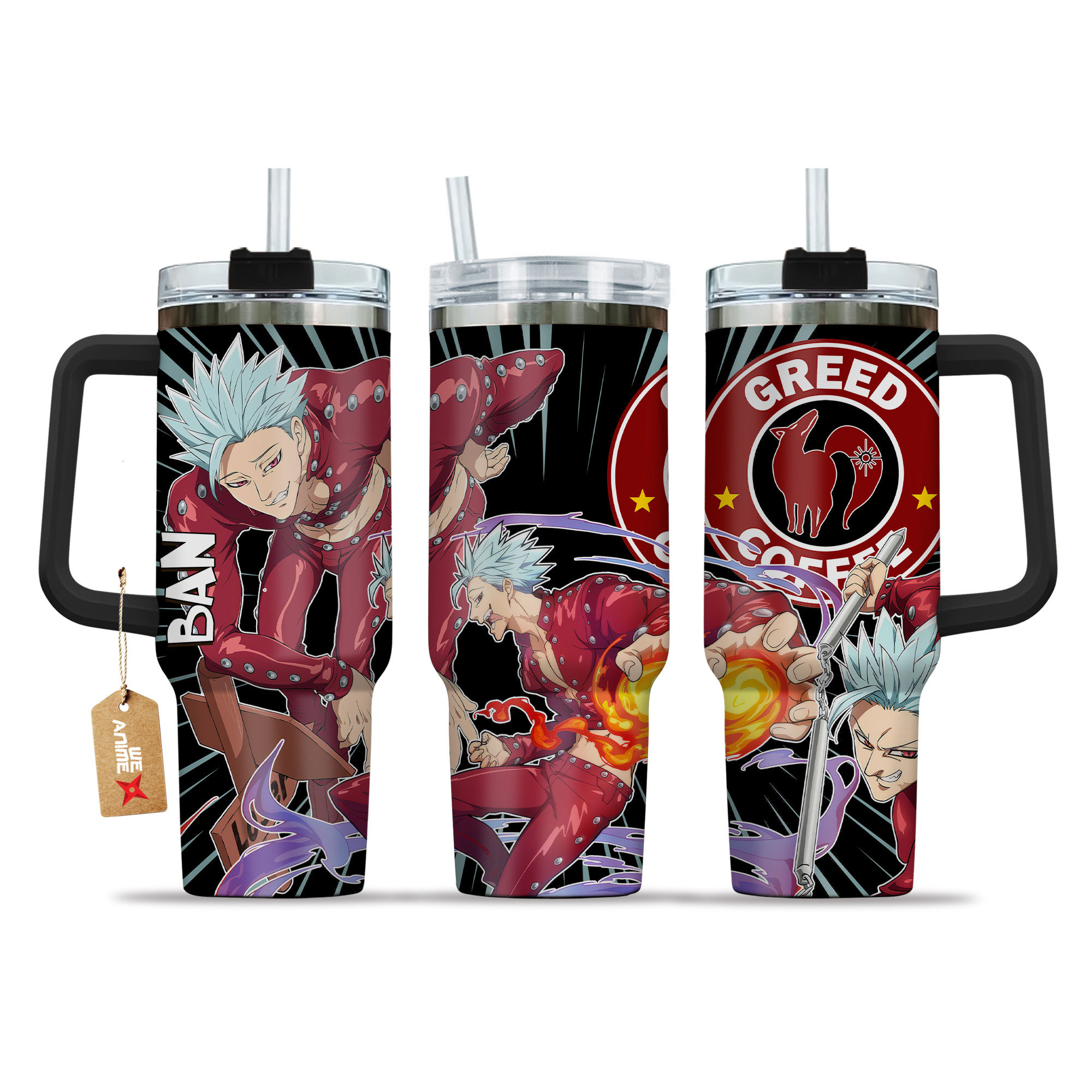 Ban The Seven Deadly Sins Anime Custom Stanley Cup 40 oz 30 oz Tumbler With HandleTVC2301153