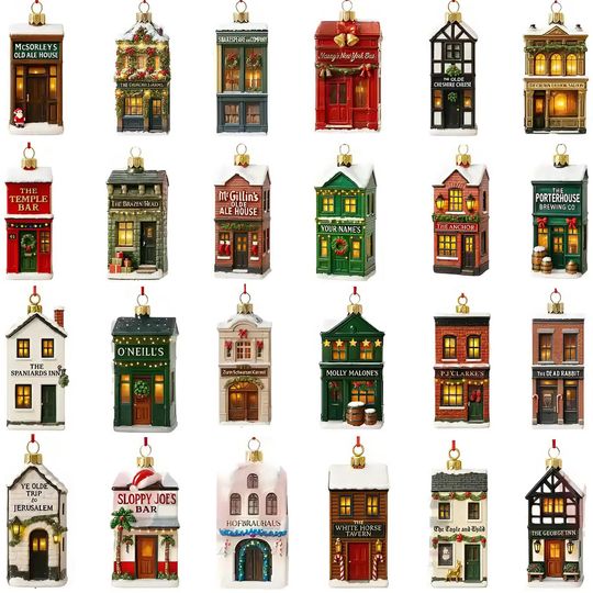 Bar Advent Calendar 2025, 24 Day Bar Figurines: Vintage Christmas Ornament Countdown - Image 12