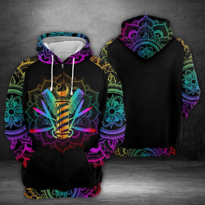 Barber 3D All Over Print Hoodie, Zip Hoodie