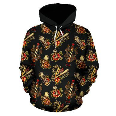 Barber Shop 3D All Over Print Hoodie, Zip Hoodie