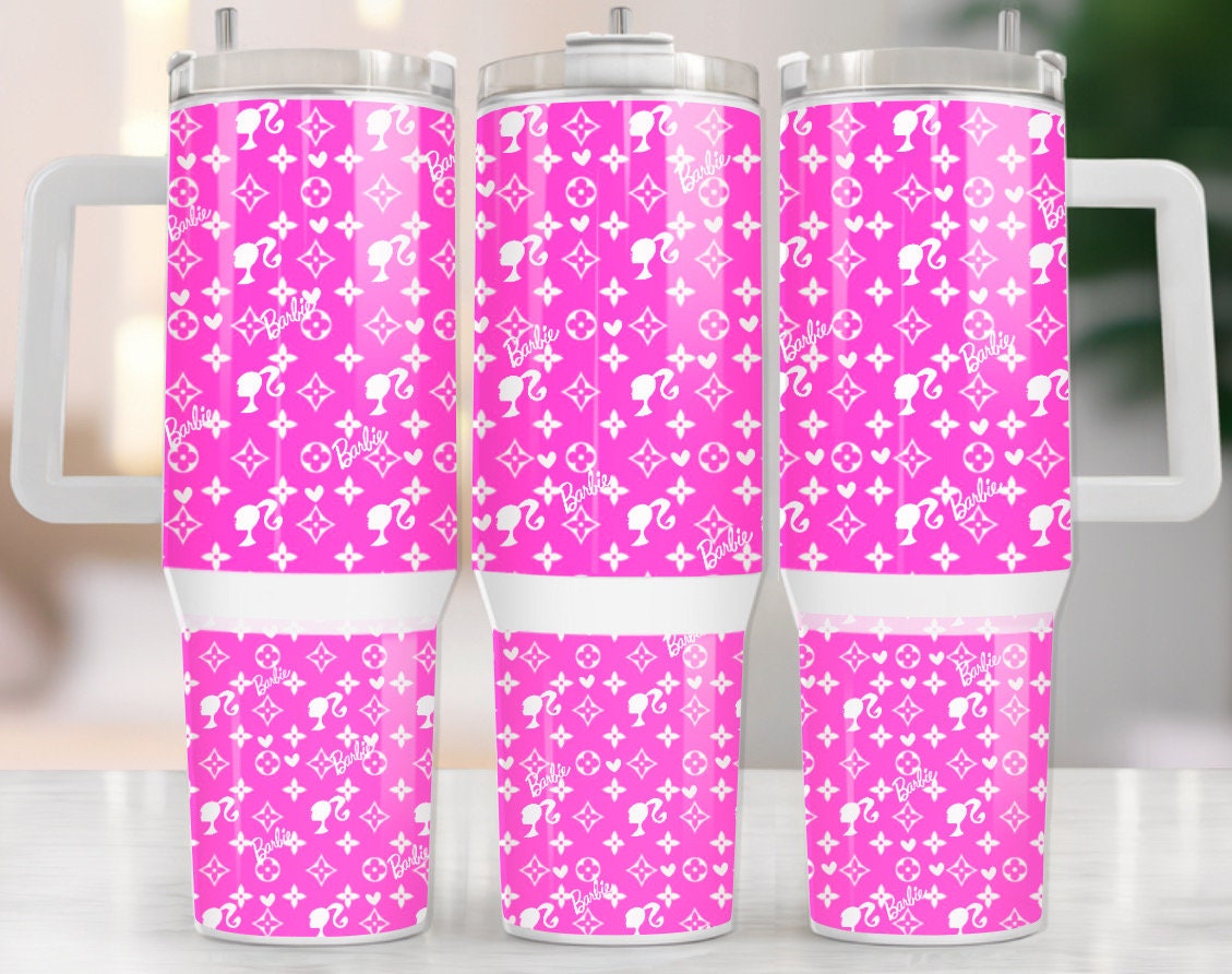 Barbie Hot Pink Custom Stanley Cup 40 oz 30 oz Tumbler With HandleTVC2301971