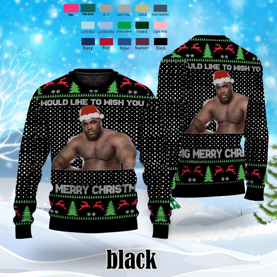 Barry Wood Ugly Christmas Sweater, I Have A Big Package For You Christmas Sweater - Image 5