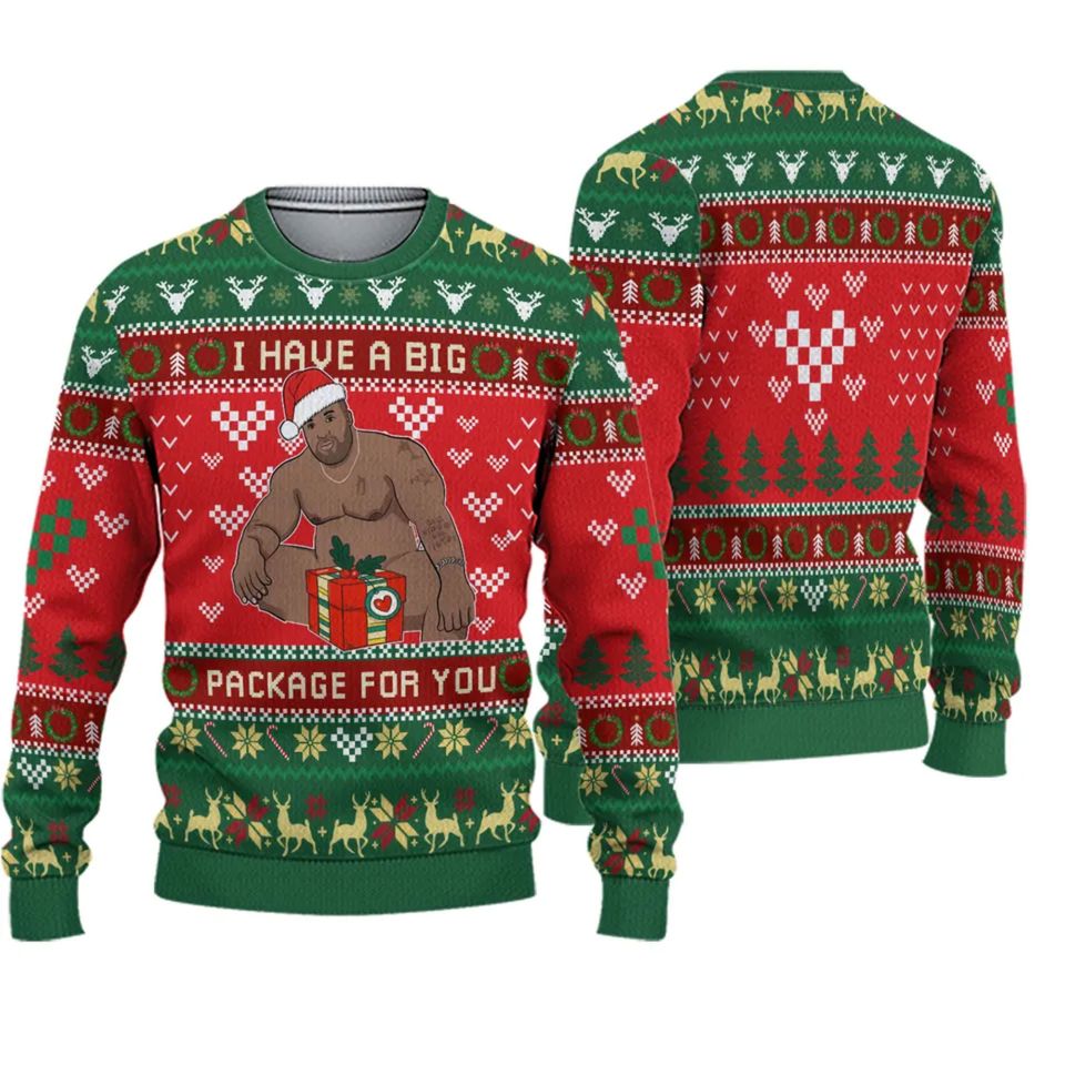 Barry Wood Ugly Xmas Sweater