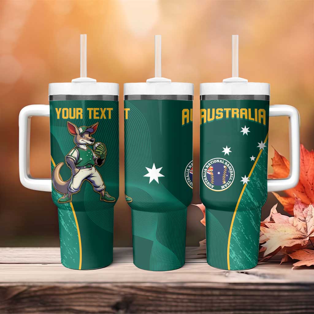 Baseball Australia Go Champions – Aussie Kangaroo Mascot Custom Stanley Cup 40 oz 30 oz Tumbler With HandleTVC2301320