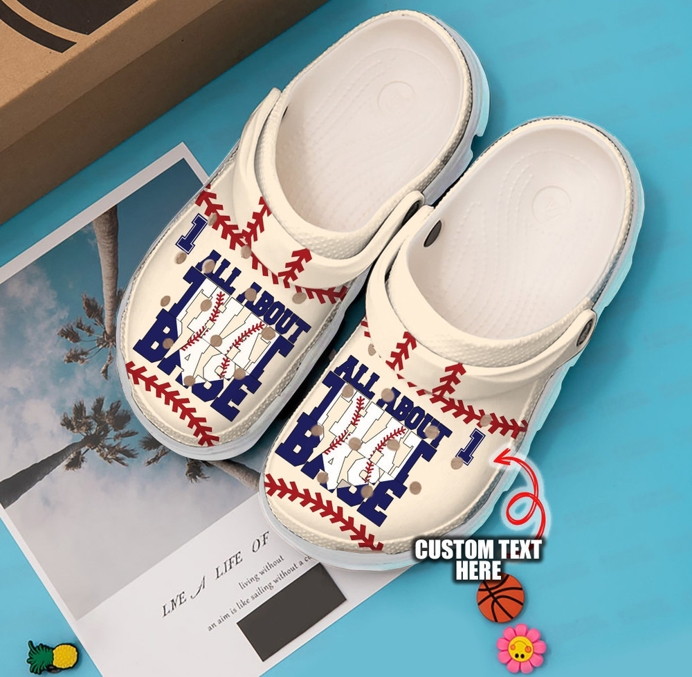 Baseball - Baseball Personalized All About Clog Shoes For Men And Women