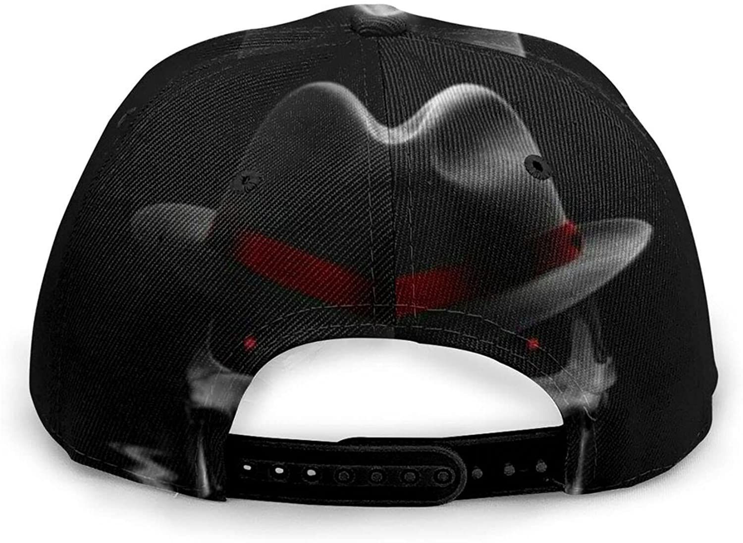 Baseball Cap Black Skull With Hat Smoking Fashion Caps Trucker Hats Sports Hat Trucker Hats Custom Hats Gifts For Men & Women