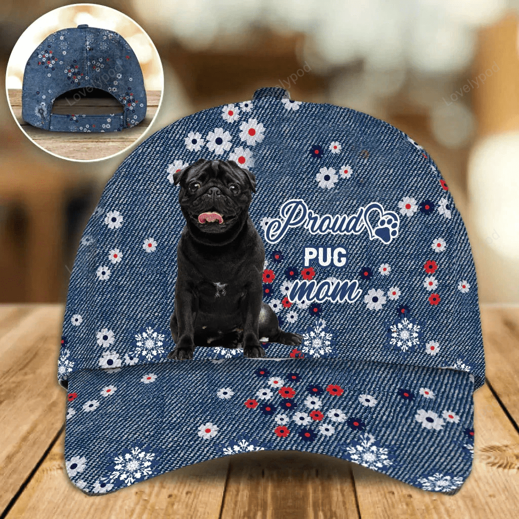 Baseball Cap Dog Mom, Classic Dog Mom Cap Hat, Women's Cap Hat, Cap Hat For Dog Lovers Trucker Hats Custom Hats Gifts For Men & Women