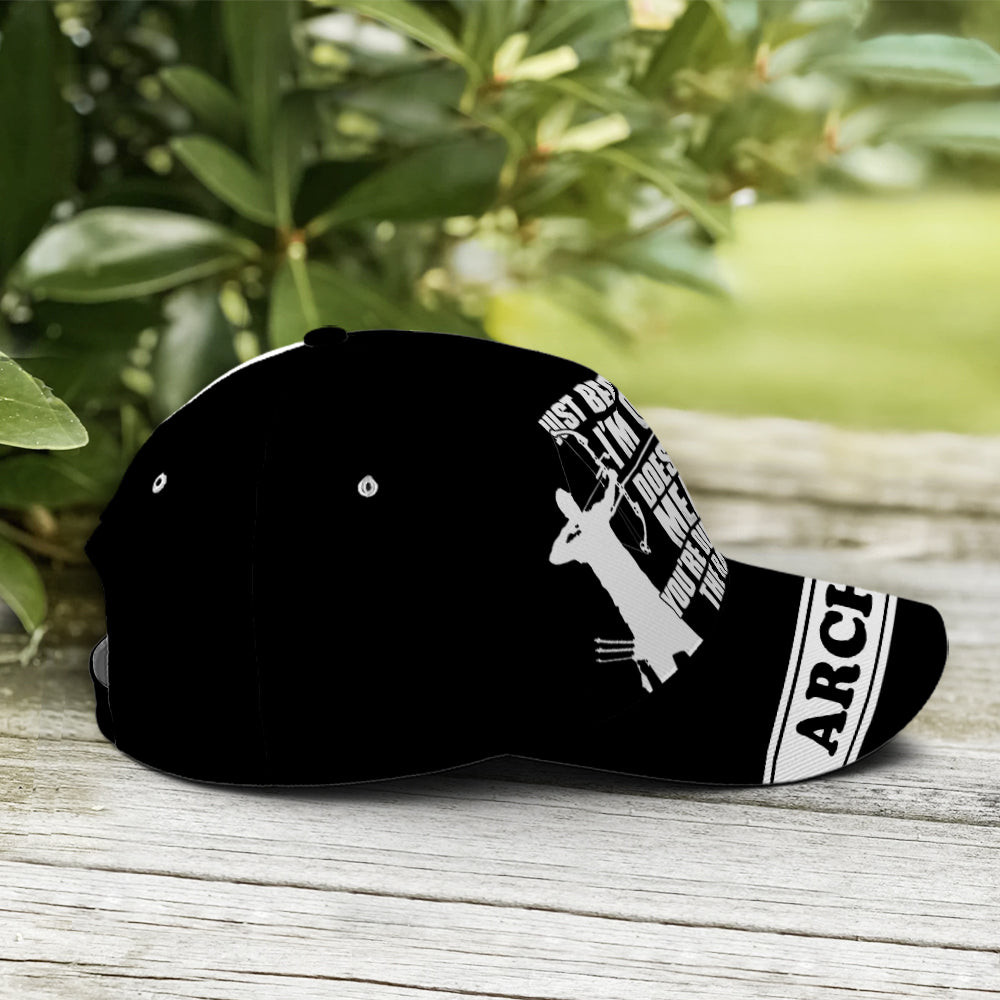 Baseball Cap For Archery Two-tone Vector Art Coolspod Trucker Hats Custom Hats Gifts For Men & Women
