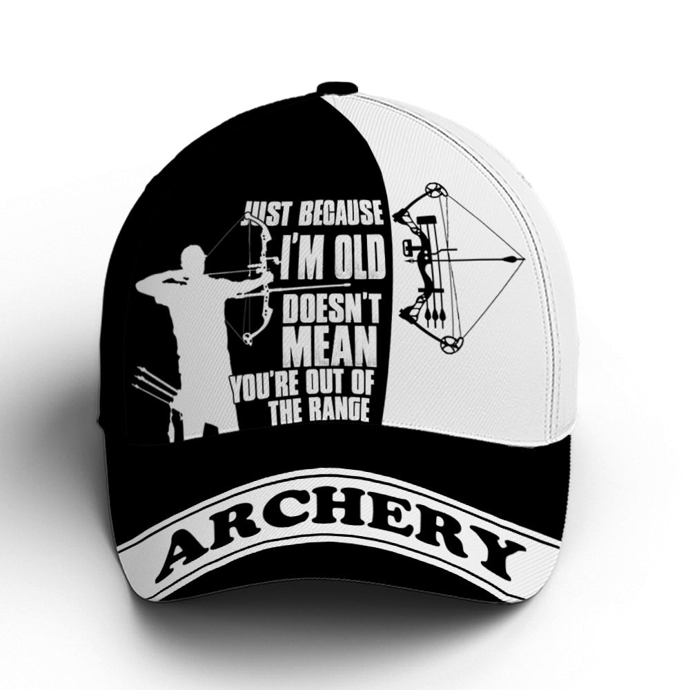Baseball Cap For Archery Two-tone Vector Art Coolspod Trucker Hats Custom Hats Gifts For Men & Women