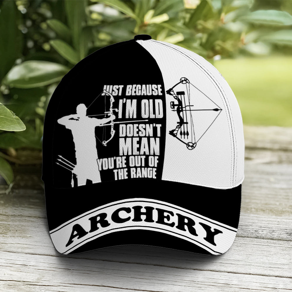 Baseball Cap For Archery Two-tone Vector Art Coolspod Trucker Hats Custom Hats Gifts For Men & Women