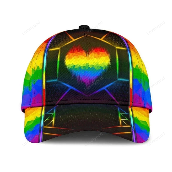 Baseball Cap For Lesbian Gay Friend, Powerful Together We Rise Lgbt Cap Trucker Hats Custom Hats Gifts For Men & Women