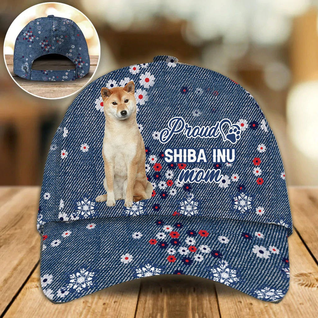 Baseball Cap Hat For Ladies, Proud Dog Mom Cap Hat, Classic Cap Hat For Dog Lovers Trucker Hats Custom Hats Gifts For Men & Women