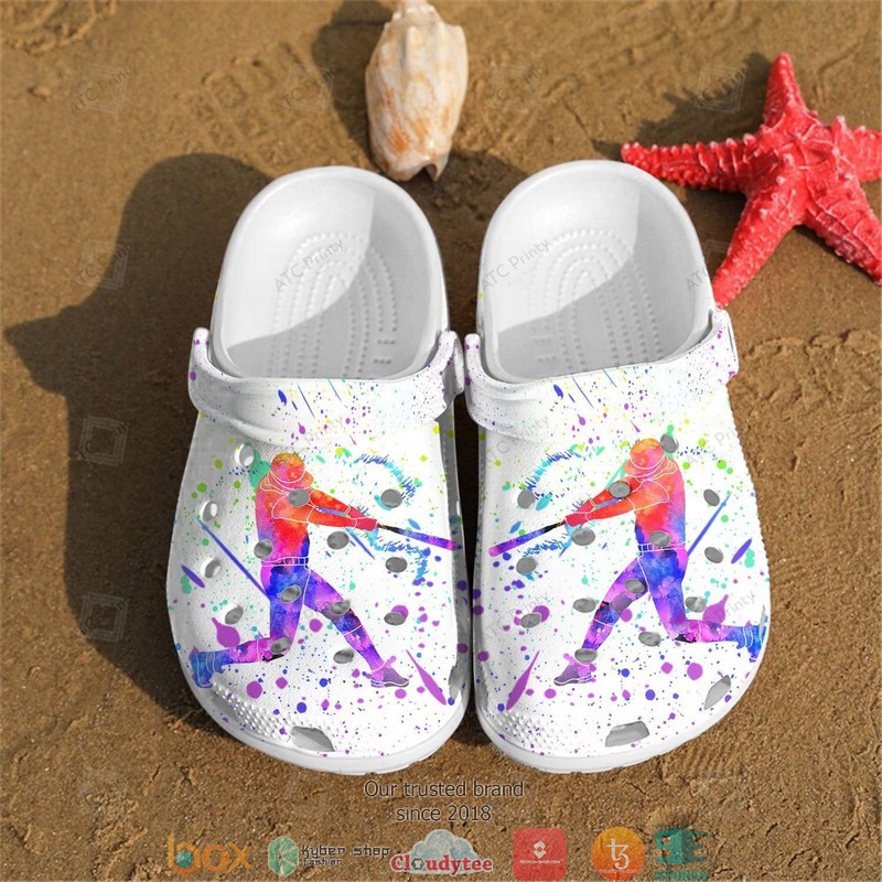 Baseball colors Sport Crocs Crocband Clogs Shoes Comfortable For Men Women and Kids