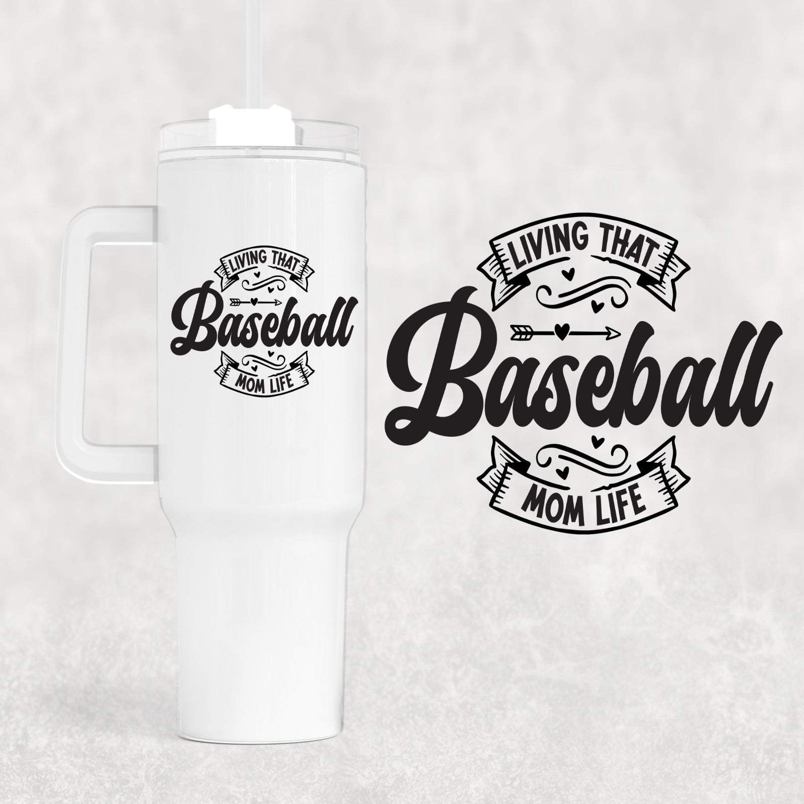 Baseball Custom Stanley Cup 40 oz 30 oz Tumbler With HandleTVC2301749