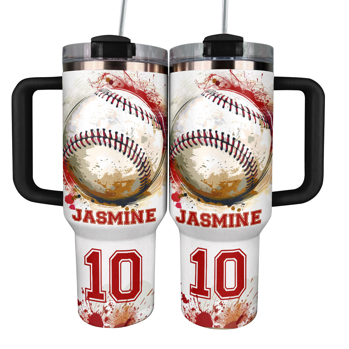 Baseball Custom Stanley Cup 40 oz 30 oz Tumbler With HandleTVC2301786