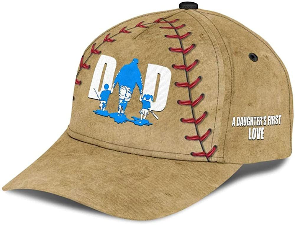 Baseball Dad Attractive Style 3D Printed Unisex Hat Classic Cap, Snapback Cap, Baseball Cap Trucker Hats Custom Hats Gifts For Men & Women