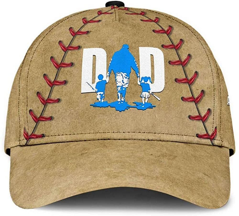 Baseball Dad Attractive Style 3D Printed Unisex Hat Classic Cap, Snapback Cap, Baseball Cap Trucker Hats Custom Hats Gifts For Men & Women