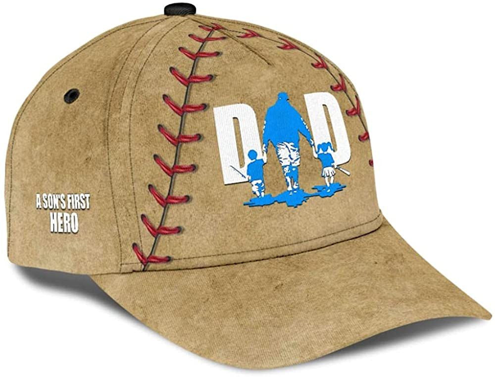 Baseball Dad Attractive Style 3D Printed Unisex Hat Classic Cap, Snapback Cap, Baseball Cap Trucker Hats Custom Hats Gifts For Men & Women
