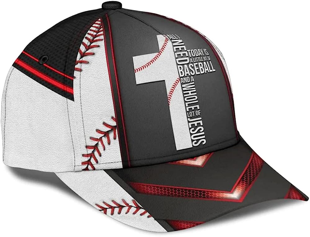 Baseball Jesus Baseball Cap - Christian Hats for Men and Women Trucker Hats Custom Hats Gifts For Men & Women