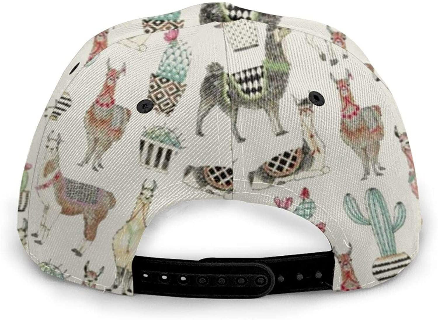 Baseball Unisex 3D Cap Llama With Ethnic Blanket Cactus Fashion Caps Trucker Hats Hip Hop Hat Trucker Hats Custom Hats Gifts For Men & Women