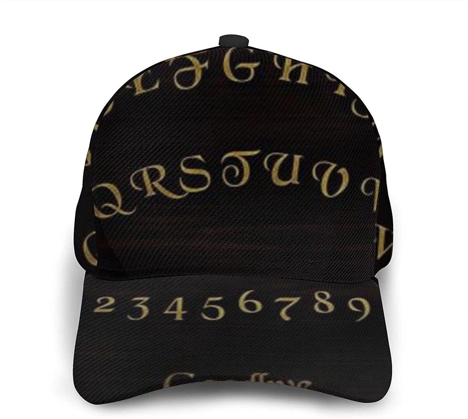 Baseball Unisex 3D Cap Playing With Your Ouija Board Skull Fashion Caps Trucker Hats Outdoor Hat Trucker Hats Custom Hats Gifts For Men & Women