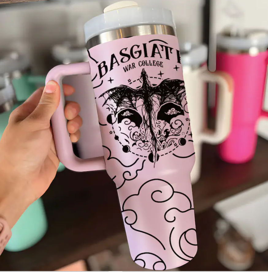 Basgiath War College Fourth Wing Custom Stanley Cup 40 oz 30 oz Tumbler With HandleTVC2301557