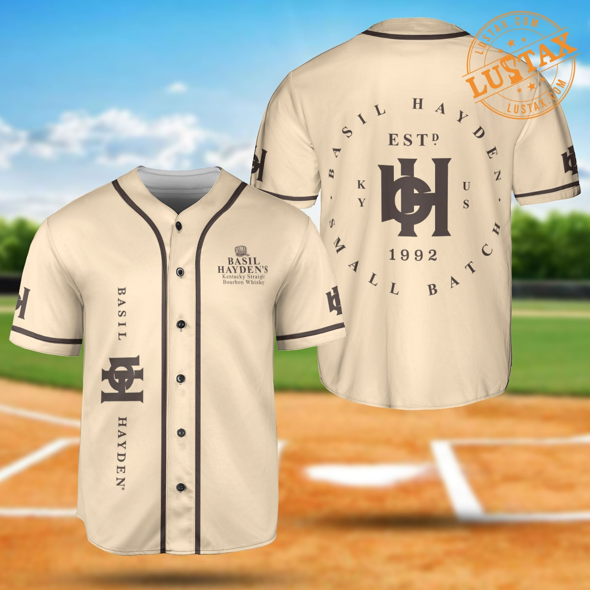 Basil Hayden's Whiskey Baseball Jersey Shirt Baseball Jersey Collection