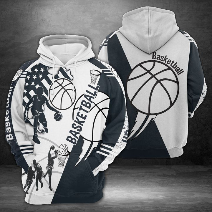 Basketball 3D All Over Print Hoodie, Zip Hoodie