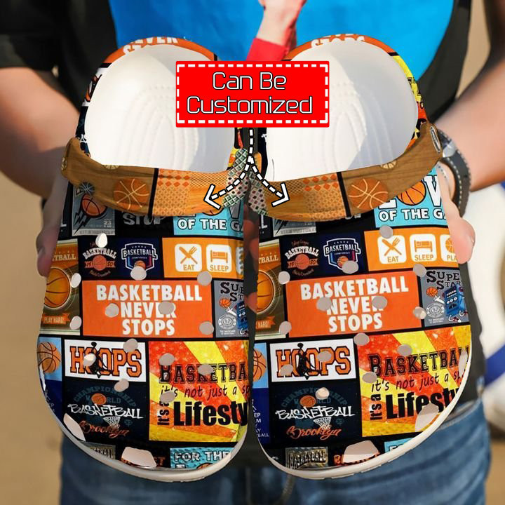 Basketball - Basketball Never Stop Clog Shoes For Men And Women