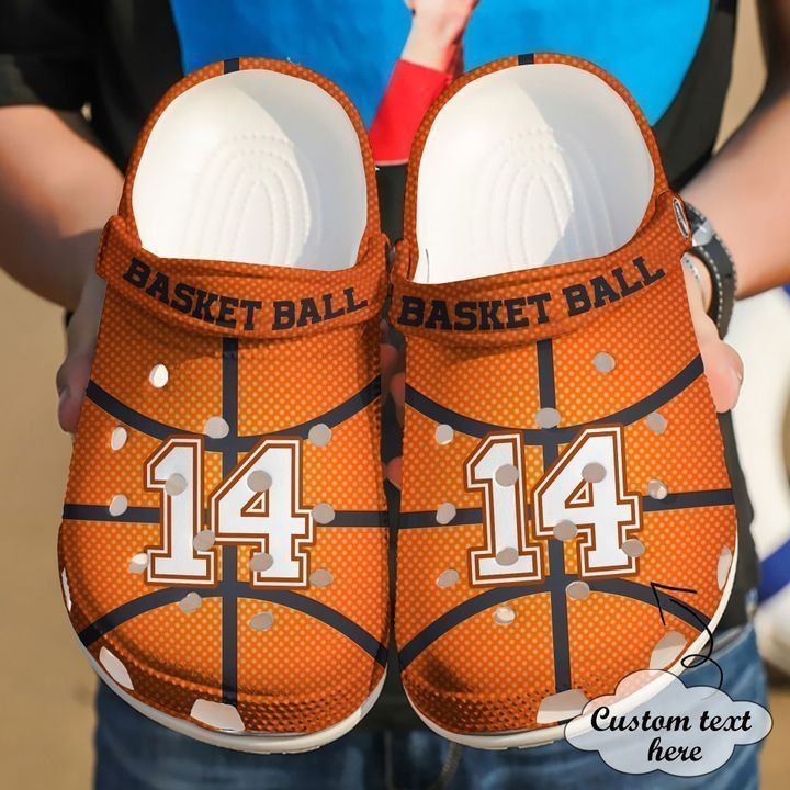 Basketball Personalized Ball Classic Clogs Shoes