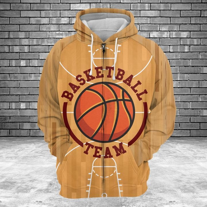 Basketball Team 3D All Over Print Hoodie, Zip Hoodie