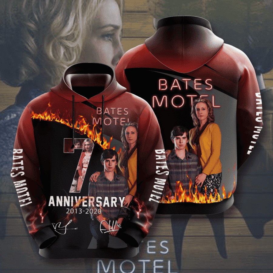 Bates Motel 3D All Over Print Hoodie, Zip Hoodie