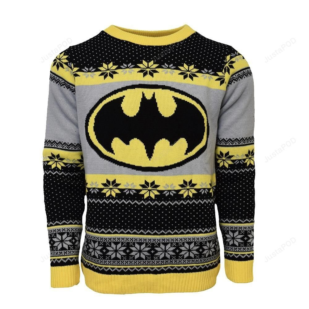 Batman Christmas Ugly Christmas Sweater Adult 3D Funny Matching for family