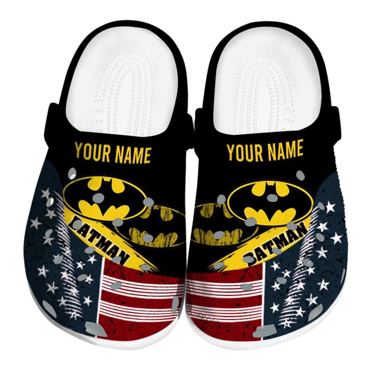 Batman Movie Crocs Crocband Clogs Shoes Comfortable For Men Women and Kids