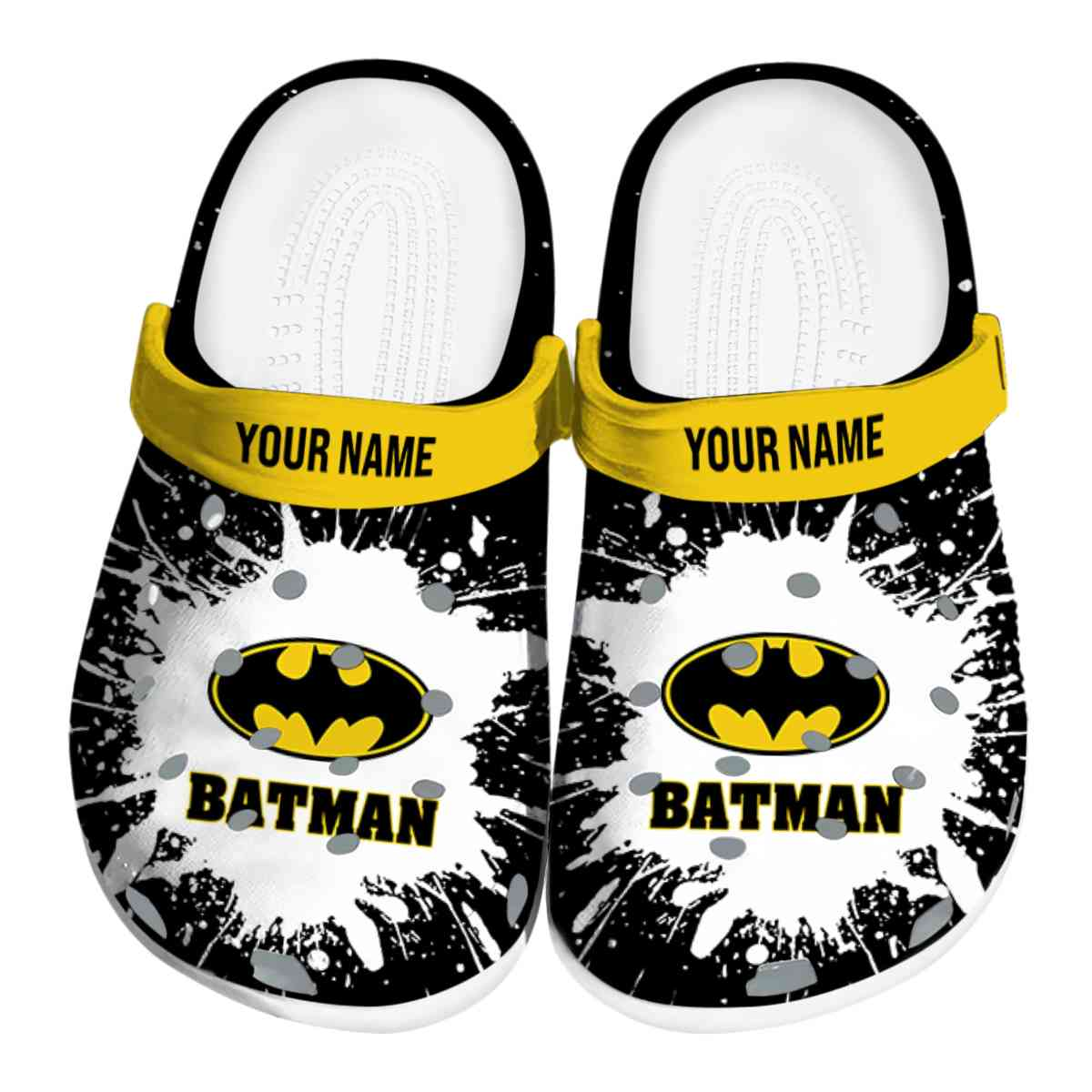 Batman Movie Crocs Crocband Clogs Shoes Comfortable For Men Women and Kids