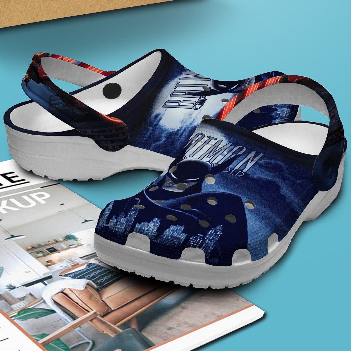 Batman Movie Crocs Crocband Clogs Shoes Comfortable For Men Women and Kids - Image 2