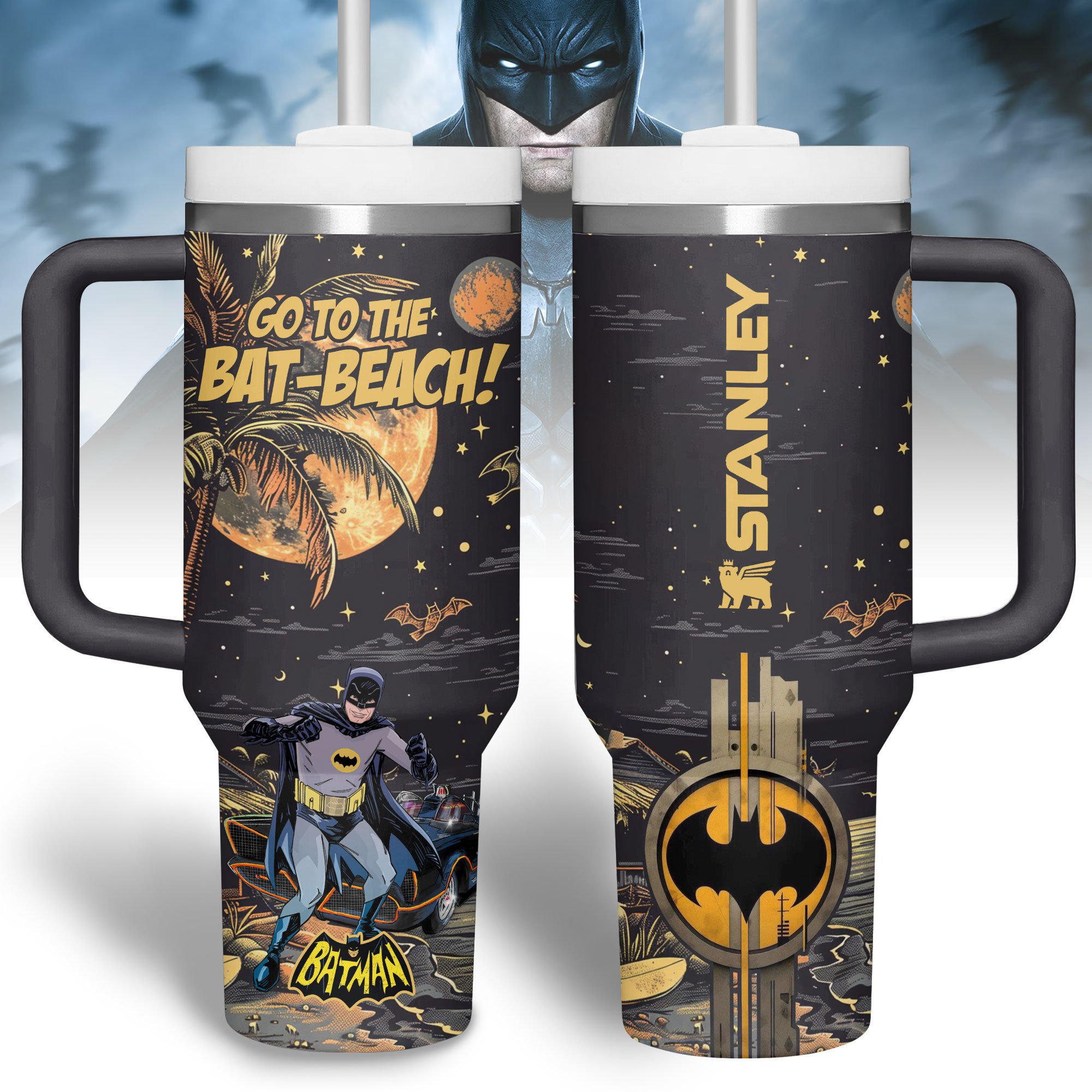 Batman Movies Custom Stanley Cup 40 oz 30 oz Tumbler With HandleTVC2301183