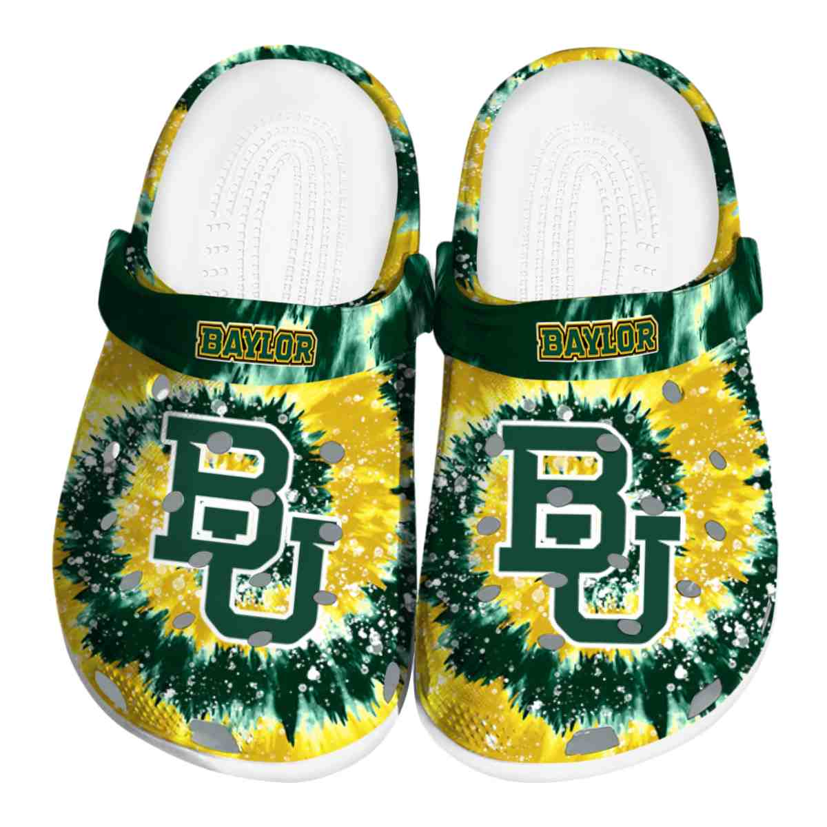 Baylor Bears NCAA Sport Crocs Crocband Clogs Shoes Comfortable For Men Women and Kids