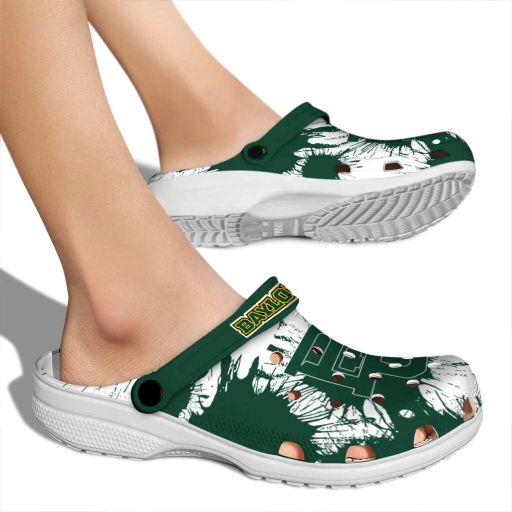 Baylor Bears Splatter Graphics ClogTVC1801749 - Image 2
