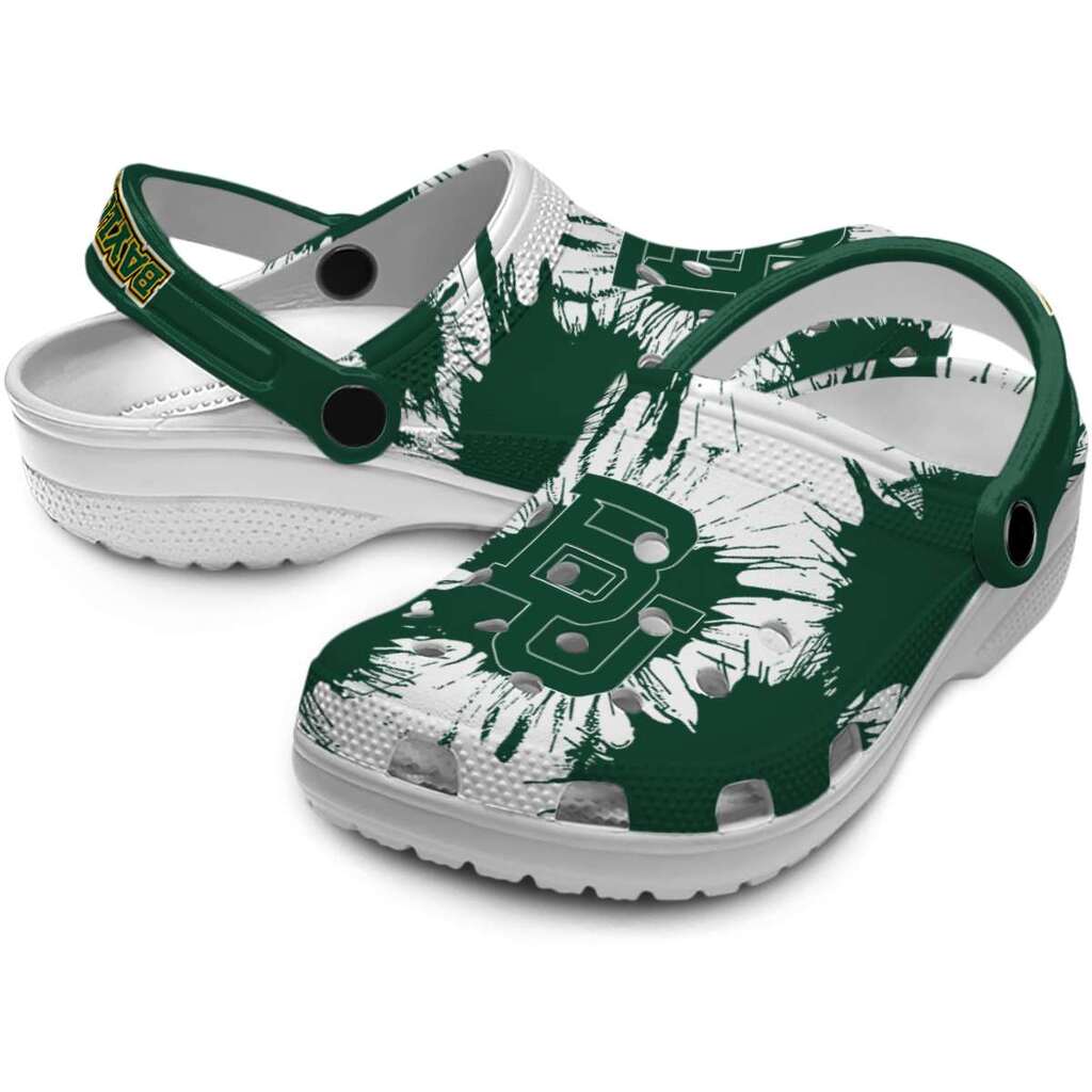 Baylor Bears Splatter Graphics ClogTVC1801749 - Image 3