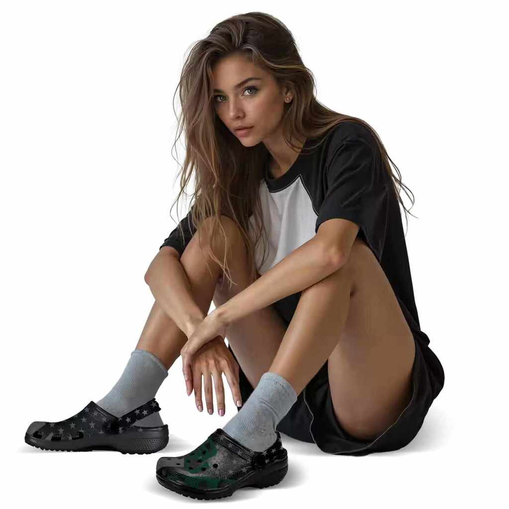 Baylor Bears Stellar Stripes Theme ClogTVC1801778 - Image 6