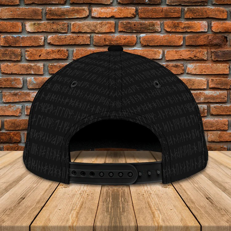 Be A Warrior Not A Worrier - Personalized Name Cap Viking Hats Trucker Hats Custom Hats Gifts For Men & Women