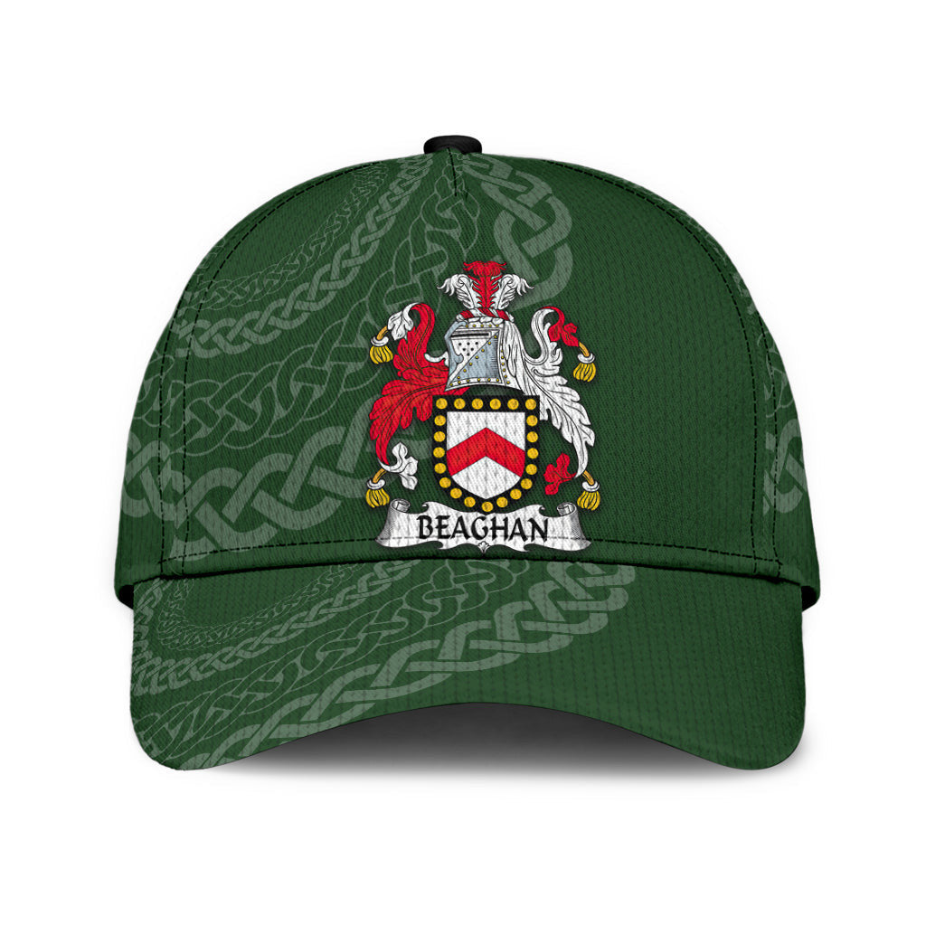 Beaghan Coat Of Arms - Irish Family Crest St Patrick's Day Hat Classic Cap Trucker Hats Custom Hats Gifts For Men & Women