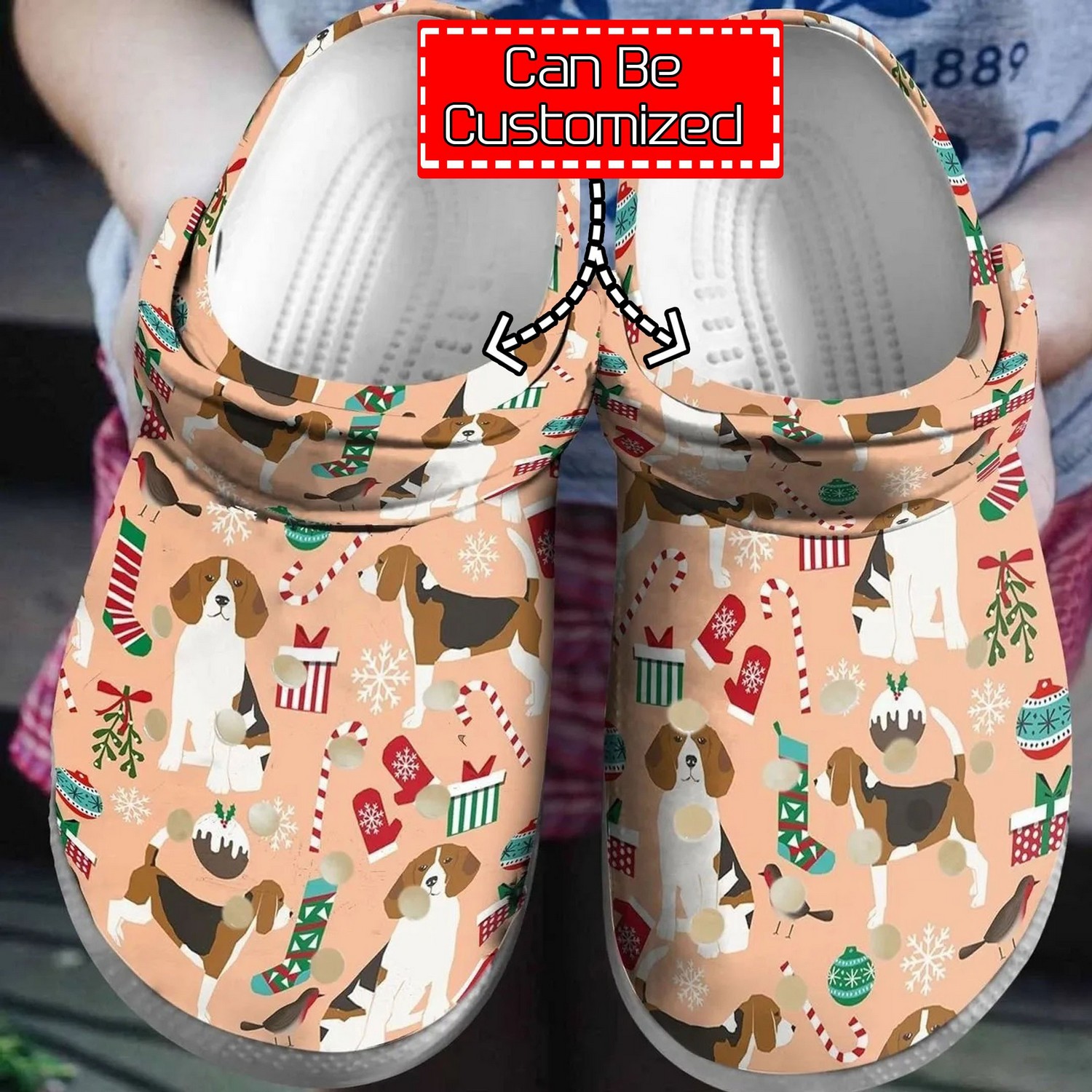 Beagle Dog Animal Crocs Crocband Clogs Shoes Comfortable For Men Women and Kids